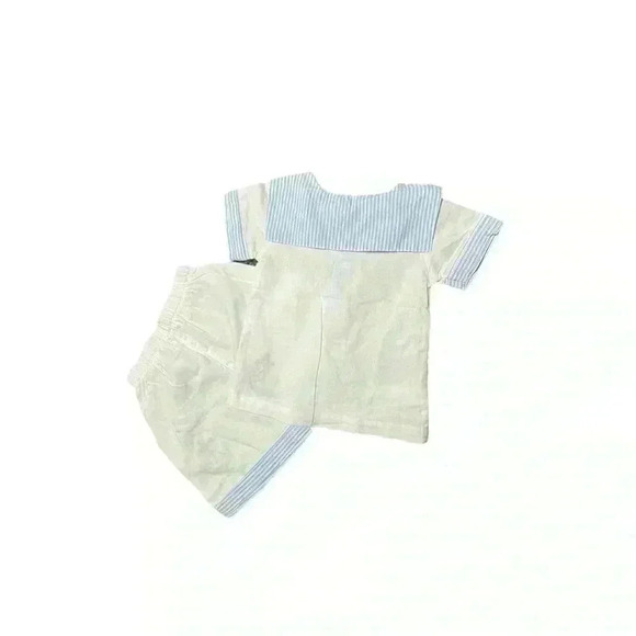 Boys NWOT Lil Cactus Set Sailor Set With Anchor 12-24Months k111 - Picture 2 of 2